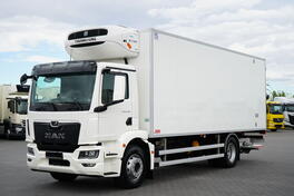 MAN - TGM / 18.290 / EURO 6 / HLADNJAČA + LIFT / NOSIVOST 8800 KG / 18 PALETA / KAMION SA HLAĐENJ...