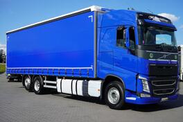 Volvo - FH / 420 / Euro 6 / CERADA / 23 PALETE / DUŽINA 9,4 M / KAMION SA CERADOM / DOM-2503