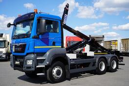 MAN -  / TGS / 33.360 / 6 X 6 / Euro 6 / KUKA / MANUELNI MENJAČ / KAMION SA KUKOM / DOM-2504