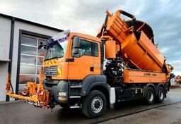 MAN - TGM 13.290 / 4 X 4 / HIAB 088 E-3 / KRAN / FUNK / KAMION KIPER / INF-0008