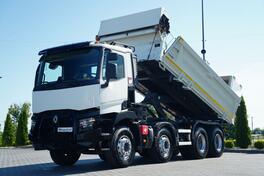 Renault - C 480 / 8x4 / Dvostrani kiper - 6 m / Hidroborda / Hidraulična klapa / KIPER KAMION / I...