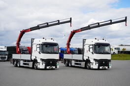 Renault - T 480 / 6x2 / Sandučar / HDS / PALFINGER PK 24.001 / Daljinsko upravljanje / Kamion sa ...