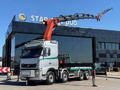 Volvo - FH 540 / 8x2 / PALFINGER PK 78002 SH / Fly Jib Crane / Kamion sa ravnom platformom / STR-...