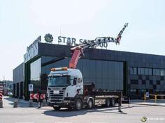 Scania -  R480 / 8x2 / Palfinger PK 74002 / Crane / Fly Jib / Kamion sa otvorenom ravnom platform...