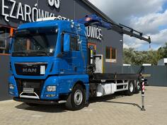 MAN - TGX 26.520 / kran / kamion sa ravnom platformom / JOA-0323