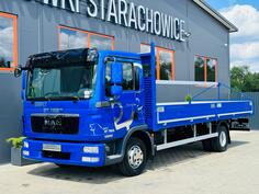 MAN - TGL 12.180 / klima / aluminijumska nadogradnja / E5 / otvorena platforma / kamion / JOA-0354