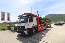 Mercedes Benz - Actros 1843 Kassbohrer Metago Autotransporter