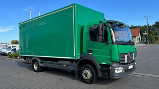 Mercedes Benz - Atego 1218 / kontejnerski podizač 1500 kg / kamion sa sandukom / GRI-0636