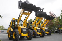 JCB - 4CX PRO / 3.400 radnih sati / džojstici / 3 kom. / Bager-utovarivač / FHM-0468