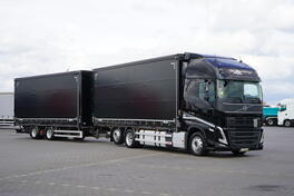 Volvo - FH 460 I-Save / ACC / EURO 6 / ZESTAW PRZEJAZDOWY 120 M3 / Kamion sa ceradom i prikolicom...