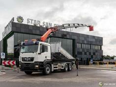MAN - TGS 26.400 / 6 X 4H / PALFINGER PK 34002 / KRAN / KAMION KIPER SA KRANOM / STR-0757