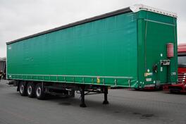 Schmitz Cargobull - / FIRANKA / STANDARD / 2 X PODIZNA OSOVINA / SAF / ZB CERADA / POLUPRIKOLICA ...