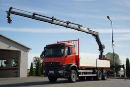 Mercedes Benz - AROCS 2640 / 6x4 / SANDUKASTA NADOGRADNJA 6,5 M / HIAB X-HIDUO 188 ES / TERETNI K...