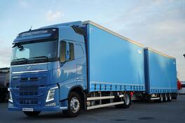 Volvo - FH 460 / TANDEM KOMPOZICIJA / 120 M3 / PROLAZNA / I-PARK COOL / CERADA / TERETNI KAMION +...