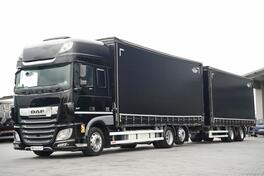 DAF - XF 480 / TANDEM KOMPOZICIJA 120 M3 / PROLAZNA / I-PARK COOL / CERADA / TERETNI KAMION + PRI...