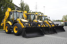 JCB - 4CX PRO / džojstici / 3 komada / rovokopač-utovarivač / FHM-0491