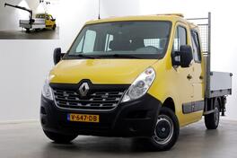 Renault - Master T35 2.3 dCi 130 / E6 / L2H1 / D.C. / DOKA / HIAB 013T K / kamion sa otvorenom pl...