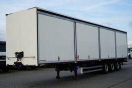Lecitrailer -  / KONTEJNER / OJAČAN POD / OTVARAJUĆE STRANICE / SANDUK POLUPRIKOLICA / IMP-4925