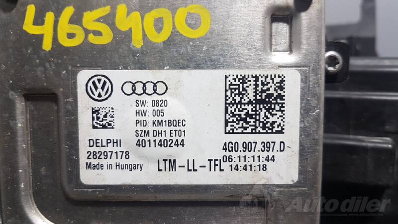 Balasti farova za Audi - A6    - 2014-2018