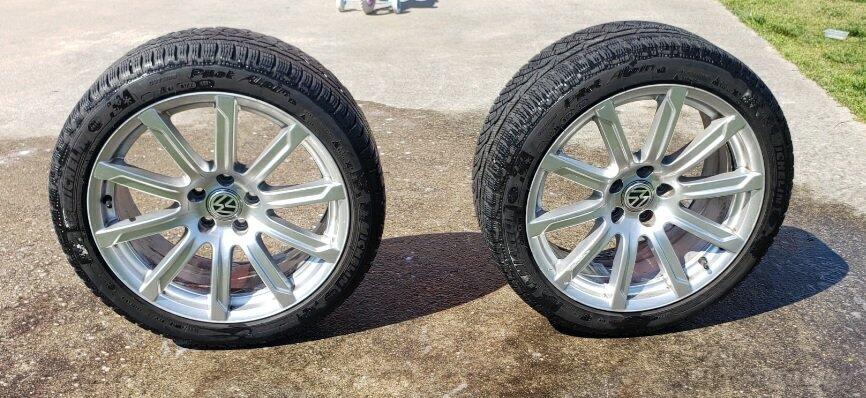 Ostalo rims and Michelin Pilot Alpin tires