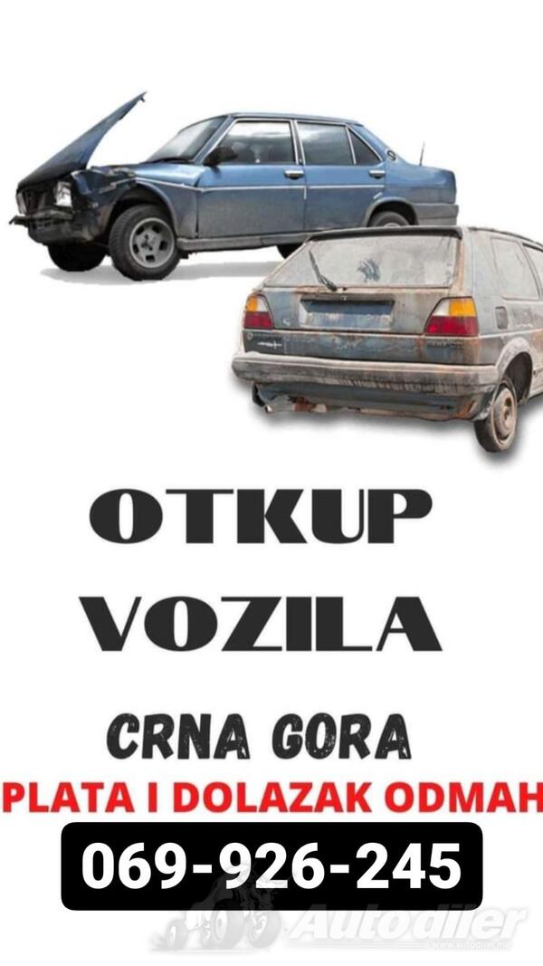 Otkup automobila - Otkup vozila i djelova