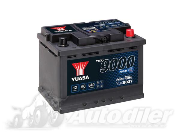 Akumulator Yuasa - YBX9027-060 12V - 60 Ah