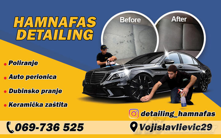 Deep cleaning - Car detailing services