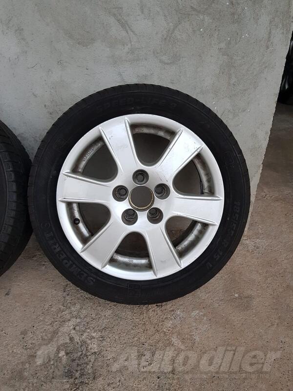 Sparco rims and semperit tires