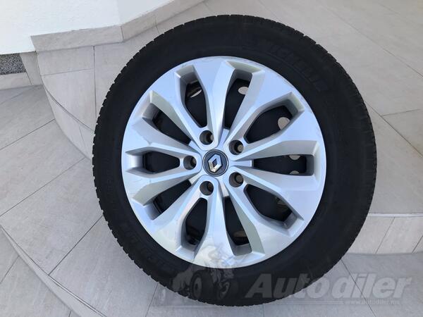 Fabričke felne i Megane 2019 gume