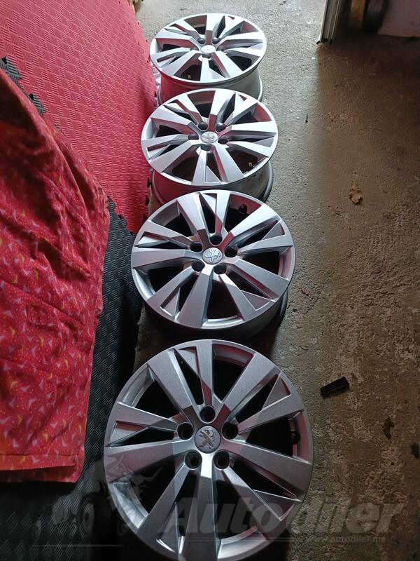 Fabričke - Peugeot 5x108 kao nove - Aluminijum felne