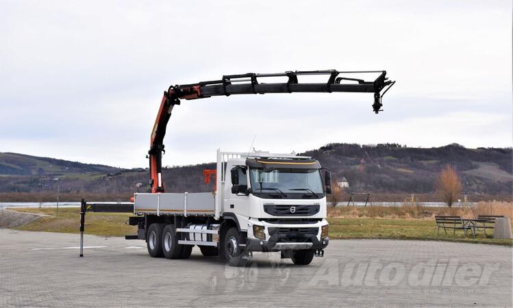 Volvo - FMX 370 Ravna Platforma + Kran PALFINGER