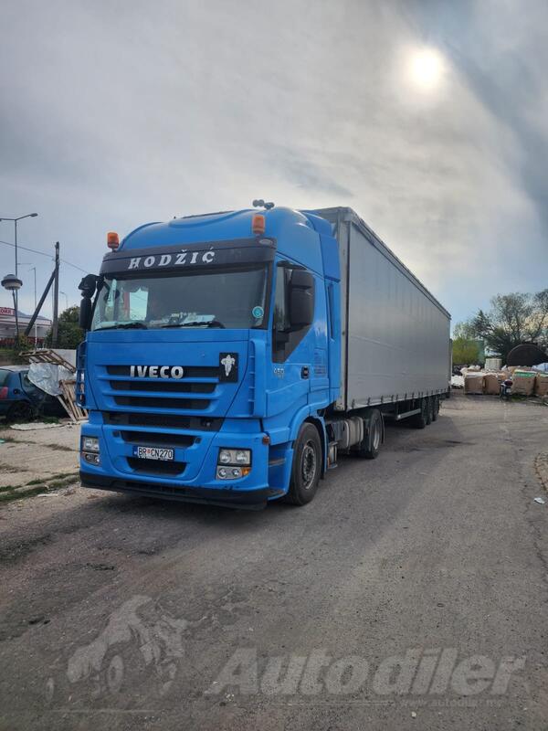 Iveco - IVECO STRALIS 450 EVV i POLUPRIKOLICA BERGER