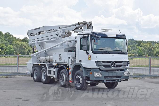 Mercedes Benz - ACTROS 3241 8x4 / Beton Mikser + Pumpa