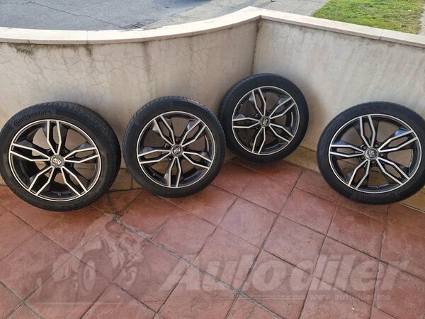 O.Z. Racing rims and x tires