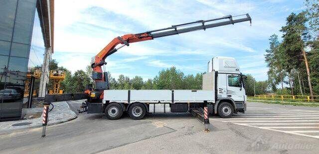 Mercedes Benz - ACTROS 2546 / Ravna platforma + Kran PALFINGER