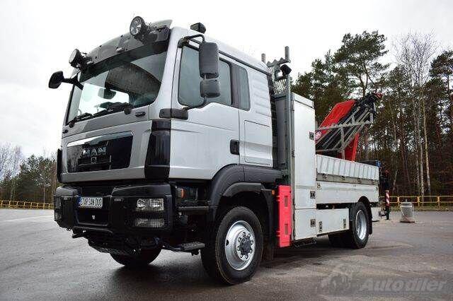 MAN - TGM 15.290 4x4 / Kran HMF / KORPA