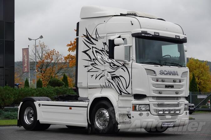 Scania - R 580 V8 / Tegljač