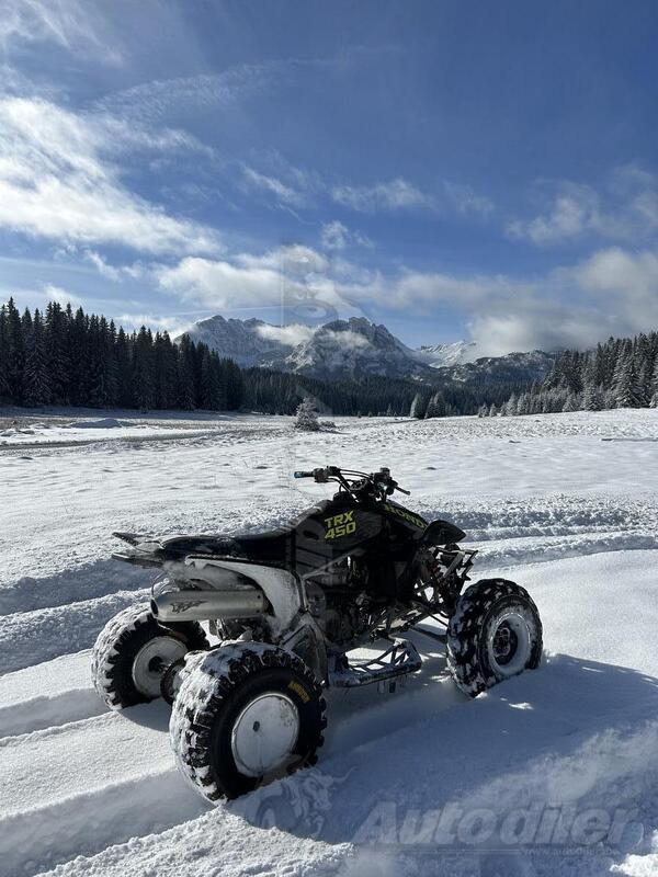 E. ATV - Honda trx 450R