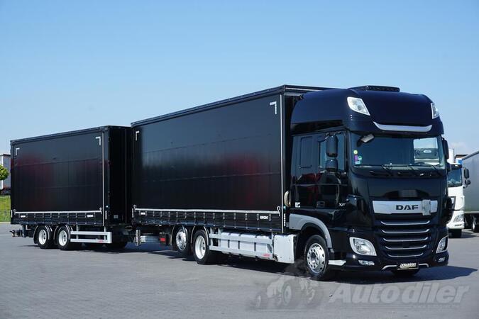 DAF - XF 480 / Tandem / Wecon prikolica