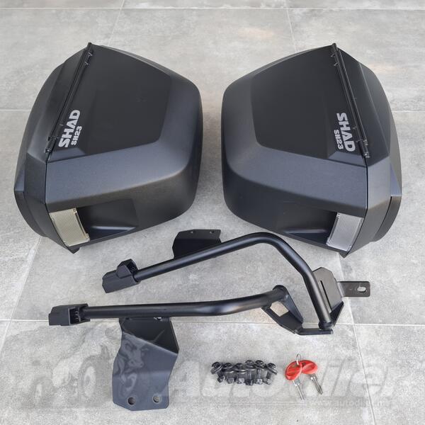 Motorcycle side cases - Motorcycle equipment