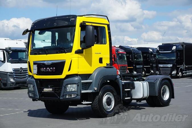 MAN - TGS 18.480 4x4 / Tegljač sa hidraulikom za kipovanje