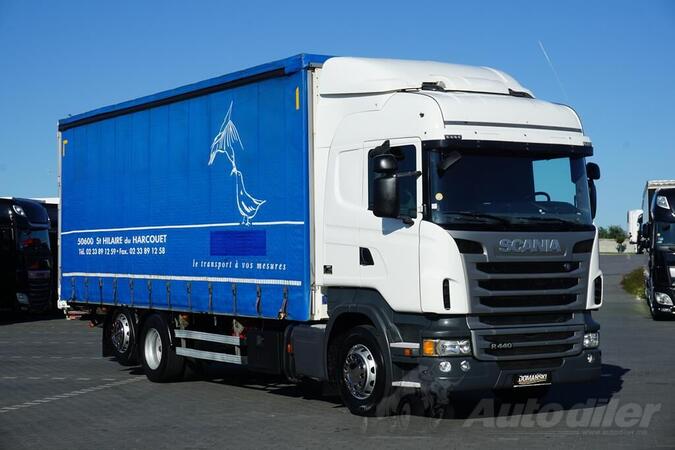 Scania - R 440 / Cerada / Rampa