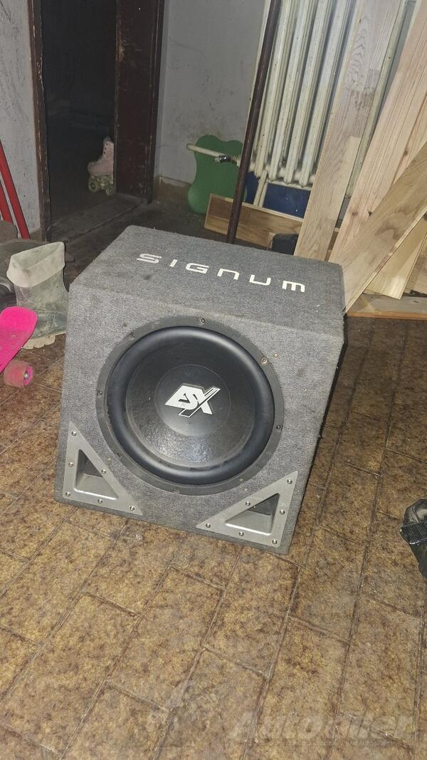 Bass / Woofer und Boxen