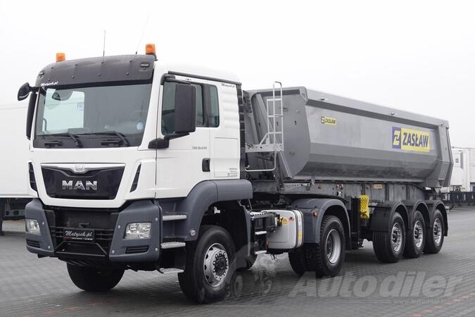 MAN - TGS 18.440 4x4 / ZASLAW Poluprikolica