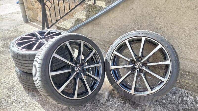 Borbet rims and 5x114,3 R18 tires - Cijena 399 € - Montenegro