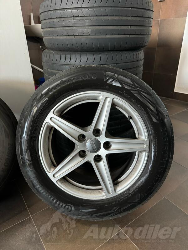 Fabričke rims and Continental ljetnje tires