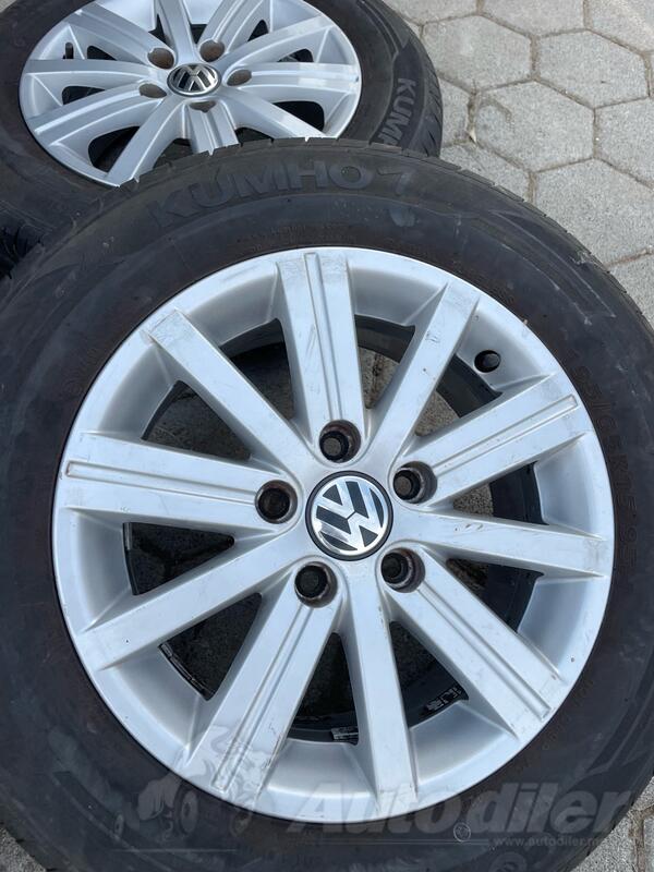 Fabričke rims and Golf 6 tires