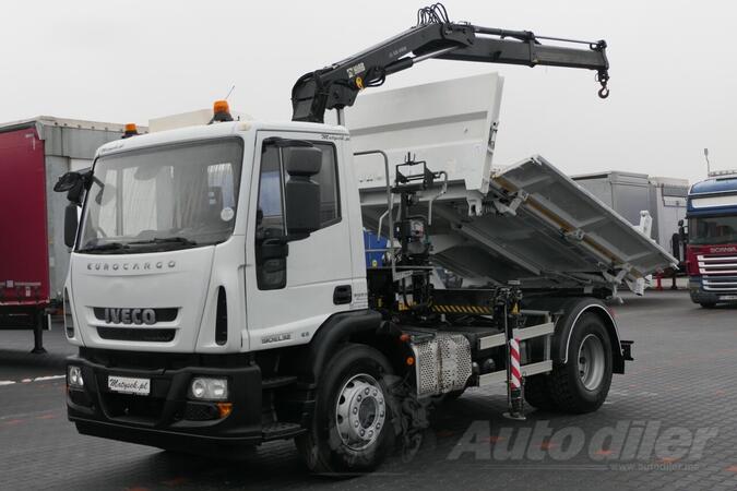 Iveco -  190EL32 / Trostrani Kiper + Kran HIAB