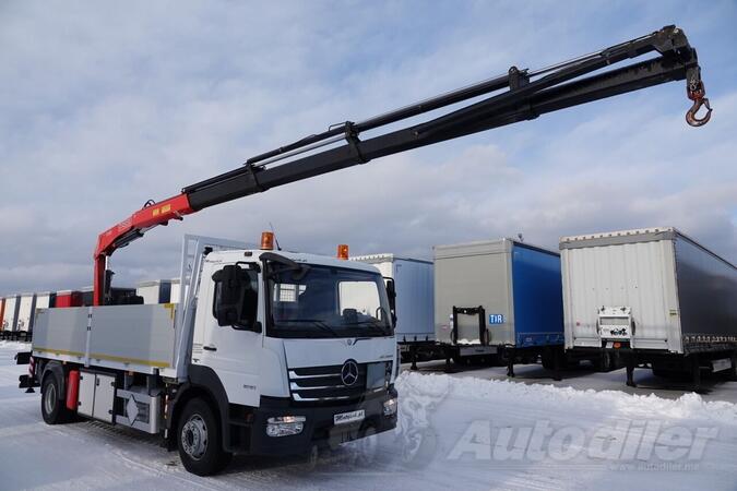 Mercedes Benz - ATEGO 1630 / Ravna Platforma + Kran FASSI