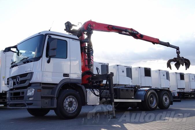 Iveco - ACTROS 2548 / Rol Kiper + Kran PALFINGER